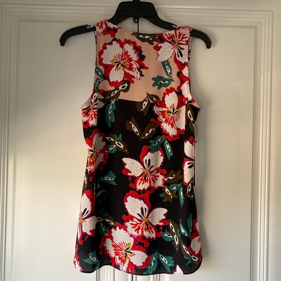 Cabi Hibiscus Blouse SZ S - Picture 4 of 5